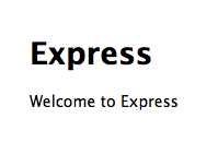 WelcomeToExpress